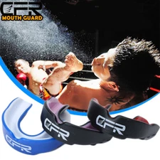 Sports Mouth Guard For MMA Football Basketball Boxing Teeth Protector Gym W/case