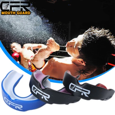 CFR Sports Mouth Guard For MMA Football Basketball Boxing Teeth Protector Gym W/case