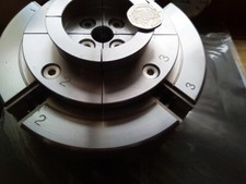 Tornio legno pergamena 5,5" 4 mascelle ingranaggi cagnolino 140 mm filo M30 mm (3,5) & M18 2,5