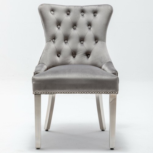 Marble 130, 160, 180 cm Dining Table with 6 Velvet Chairs Black Cream Grey White - Picture 13 of 64