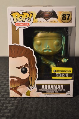 Funko pop! DC Comics #87 Aquaman Entertainment Earth Exclusive | eBay