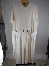 ABITO DONNA COTONE NATURALE NON TINTO FIRMATO MAXALTO PITTSBURGH PLUS 2X 3X