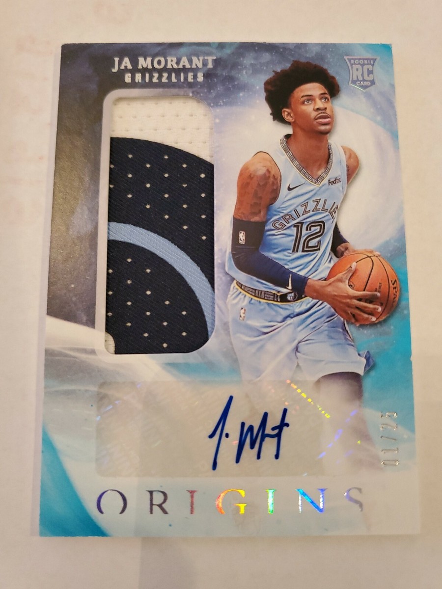Ja Morant Rookie Auto rc Panini Origins Grizzlies 1/25 | eBay Ja Morant Rookie Auto rc Panini Origins Grizzlies 1/25 | eBay