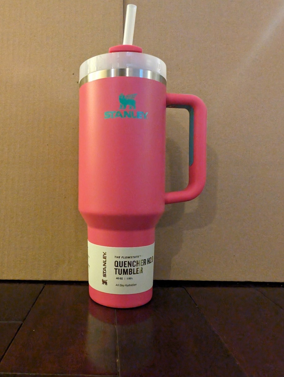 RARE Stanley 40 oz. Tumbler Quencher Passion Pink - In Hand Rare