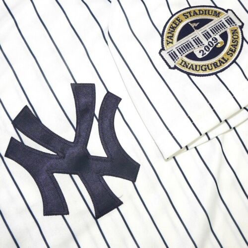 Hideki Matsui 2009 New York Yankees World Series White Home Men's Jersey (S-3XL) - Picture 4 of 5