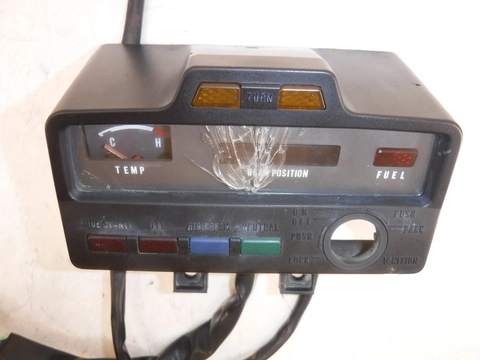 Suzuki Madura 1200 1985 1986 calibre de instrumento cubierta del panel de ajuste Foto 4 de 4