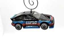 Christmas Ornament for 1985 Honda CR-X Black Red Blue