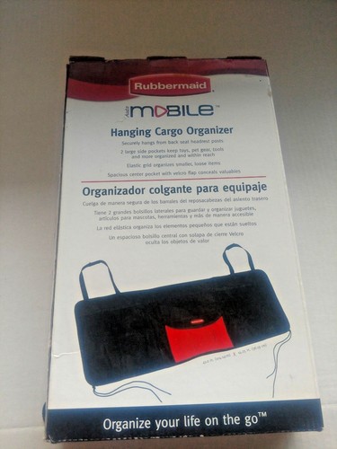Rubbermaid Auto Mobile Hanging Cargo Organizer Vehicle - Picture 3 of 4