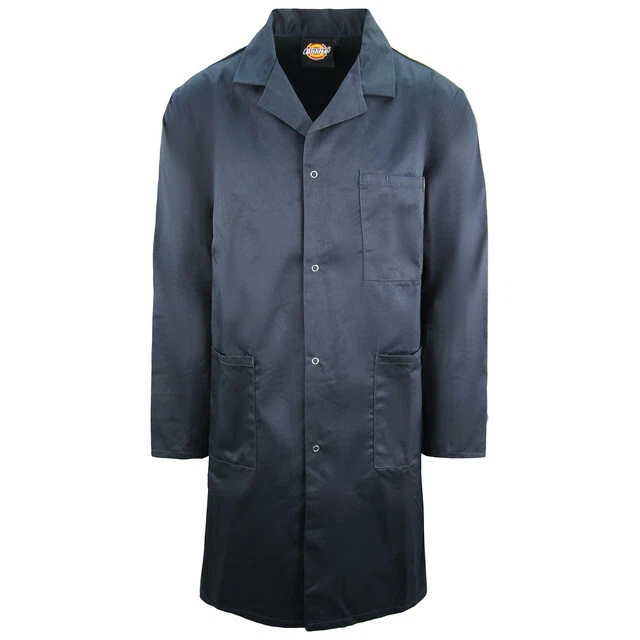 Dickies Redhawk Warehouse Coat Long Sleeve Mens Navy Workwear Jacket WD200  BLUE | eBay