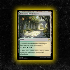 Bountiful Promenade - Custom Magic: The Gathering Card - High-Quality