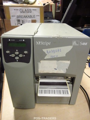 ZEBRA S4M S4M00-200E-0200T Thermo Label LAN + USB Drucker Printer 1,039,072 INCH