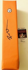 ROMAN WILSON SIGNED AUTOGRAPHED PITTSBURGH STEELERS TOUCHDOWN PYLON JSA COA RARE