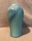 Van Briggle Pottery 1920's Turquoise Ming Trifoliate 6" Vase