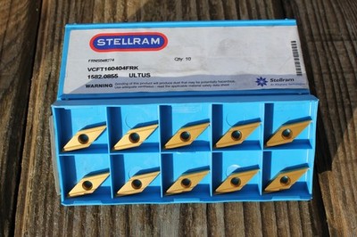 10 STELLRAM VCFT160404FRK Hartmetalleinsatz zum Drehen