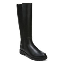 STYLE&CO. Womens Black Knee High Riding Boots...