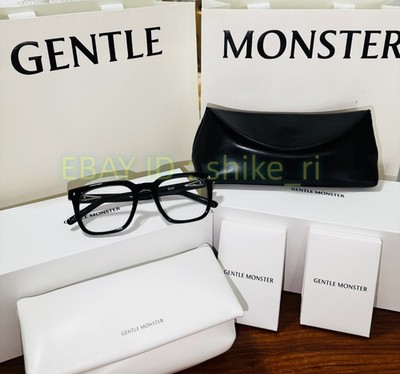 GentleMonster Sunglasses Bold - OJO 01 Black Frame Clear Lenses OJO 01