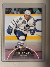 21-22 Upper Deck Series 2 UD Canvas Retired Stars #C242 Tie Domi C242