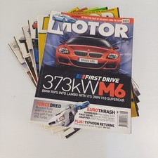 6 X Motor Car Performance Magazines 2005-2006 Australian Muscle Cars Reviews