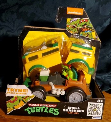 Nickelodeon Teenage Mutant Ninja Turtles Shell Smashers Raphael Car Funrise 5.5''