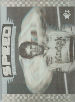1995 SP Speed Merchants #SM4 Sterling Marlin - RAC