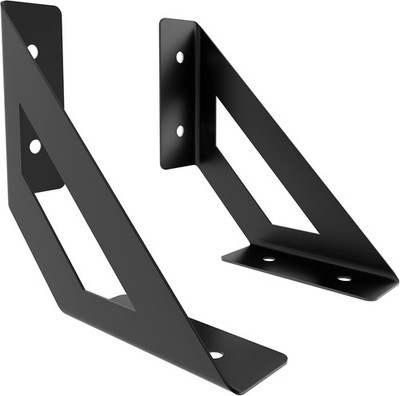 Regalträger 2er Set GSHR Truss 120x120 mm aus Stahl ? Wandhalterung Regalwinkel 