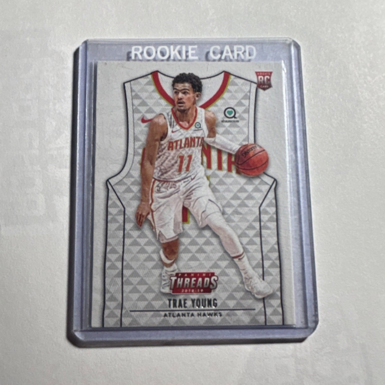 Panini 2018-19 Threads Trae Young #103 Atlanta Hawks Rookie Basketball