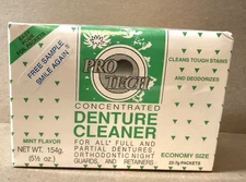 Pro Tech Denture Cleaner 22-7g Packets 6 Month Supply  (many Available)