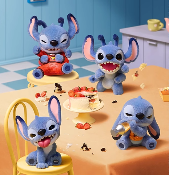MINISO Stitch Ohana Means Family Surprise Box Figures Toy