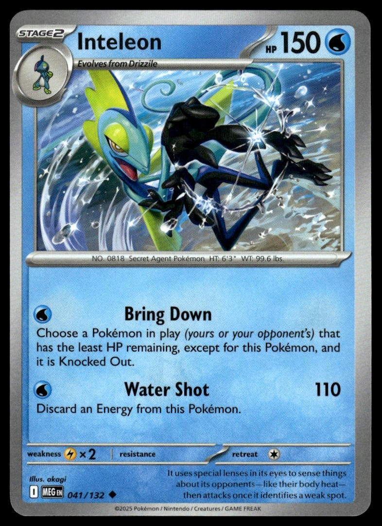 ME01: Mega Evolution #041/132 Inteleon