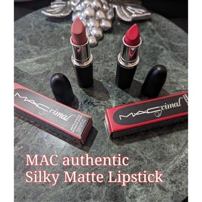 MAC Brand new authentic Silky Matte 12HR Wear Lipstick 27 Colors are optional