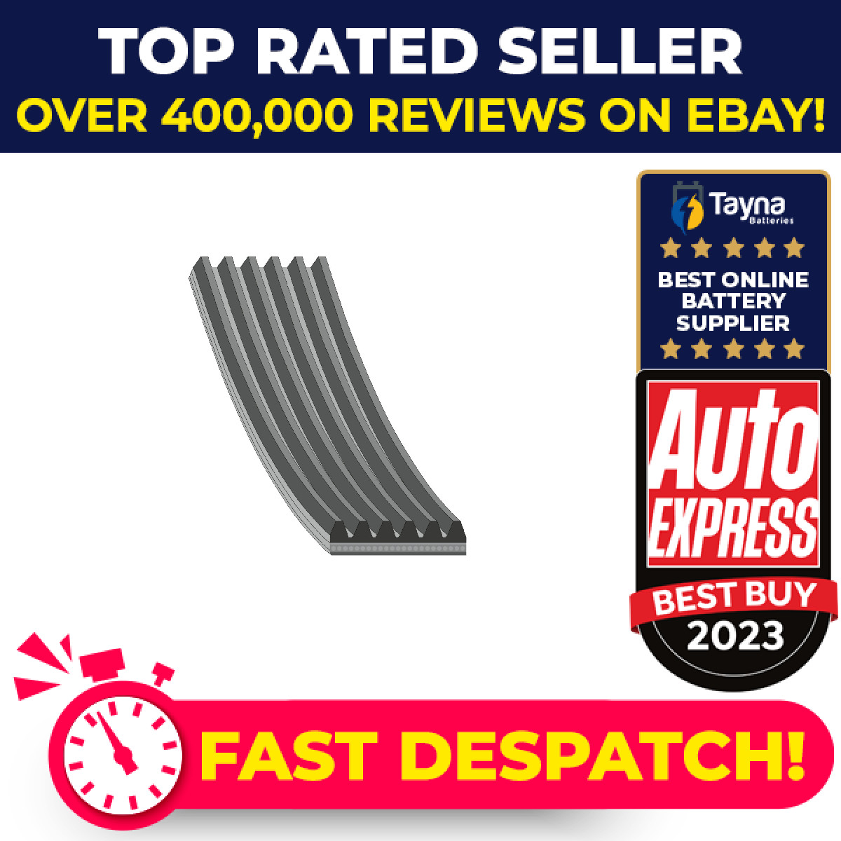 6 Rib Multi V Drive Belt fits DAIHATSU MATERIA M4 1.5 2006 on 3SZ-VE Blue Print