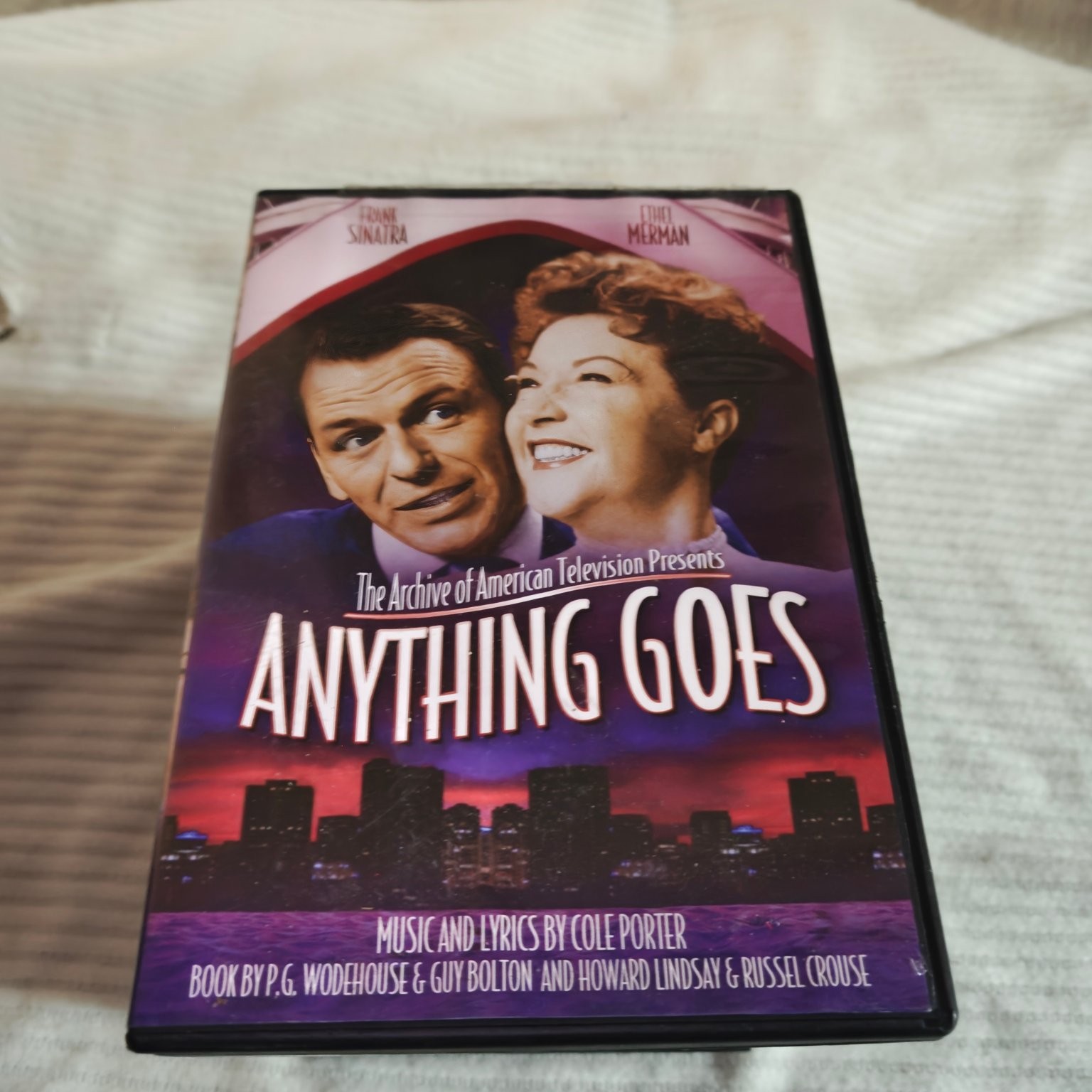 Anything Goes DVD 1956 Frank Sinatra Ethel Merman Cole Porter Music | eBay
