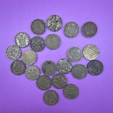 25x 1937-1967 Brass Three Pence Coins Job lot, Vintage Bundle