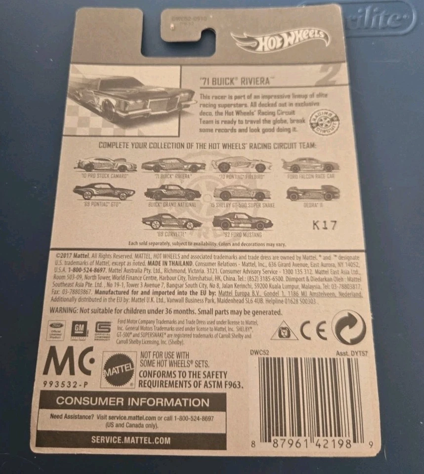 Buick Riviera Hot Wheels Racing Circuit '71 Foto 4 de 4