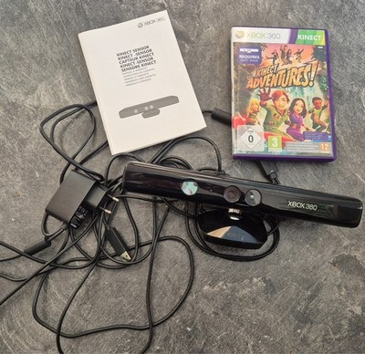 Original Microsoft XBox 360 Kinect Sensor mit Spiel Kinect Adventures