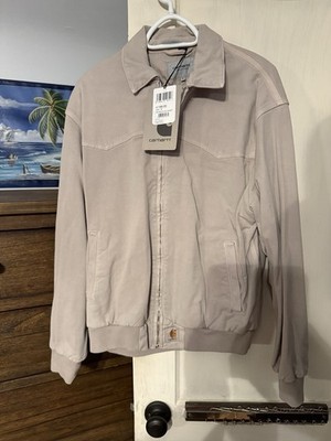 Carhartt WIP Men's Santa Fe Jacket Medium Beige Weatern