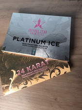 Jeffree Star Cosmetics Platinum Ice and 24 Karat Pro 6 Pallets-NEW
