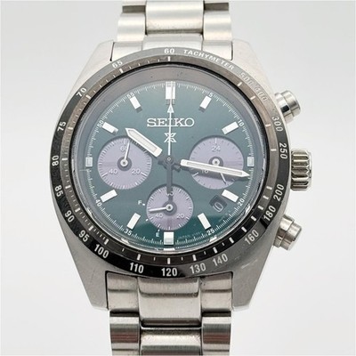 SEIKO Prospex Speedtimer SBDL107 Watch Green Timepiece