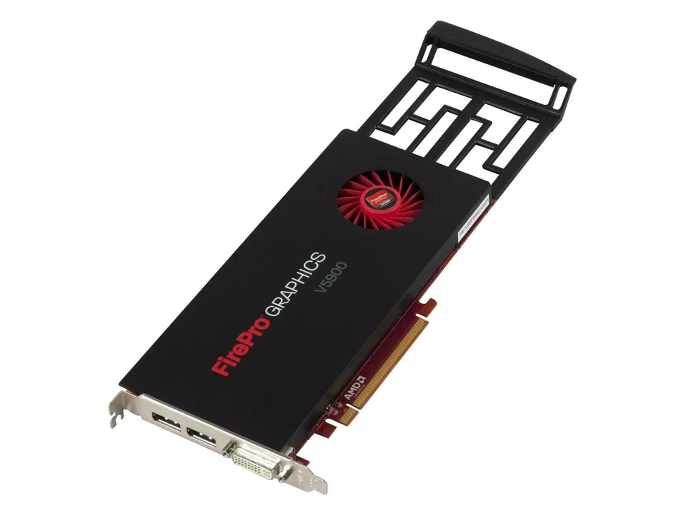 Scheda Grafica AMD FIREPRO V5900 2GB GDDR5 Pci-E + Bracket 256-bit Dvi-I DP - Immagine 3 di 4