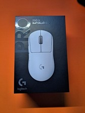 G Pro x Superlight 2 Wireless Gaming Mouse White With Custom Skates