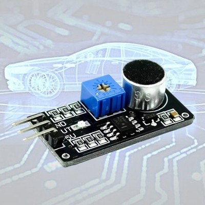 Adjustable Sensitivity Sound Sensors Module Low Voltages Output For Embedded
