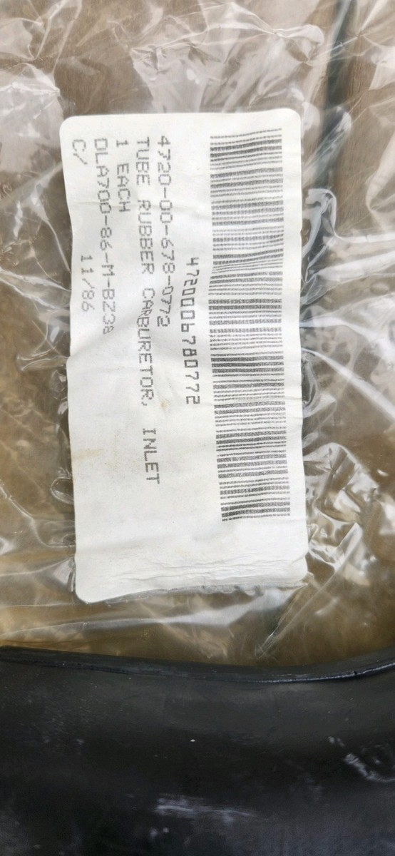 M151 M151A1 M151A2 - Air Cleaner To Carburetor Intake Hose 4720-00