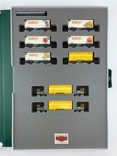 KATO N 10-1731 - SET 8 Rhb FREIGHT WAGONS