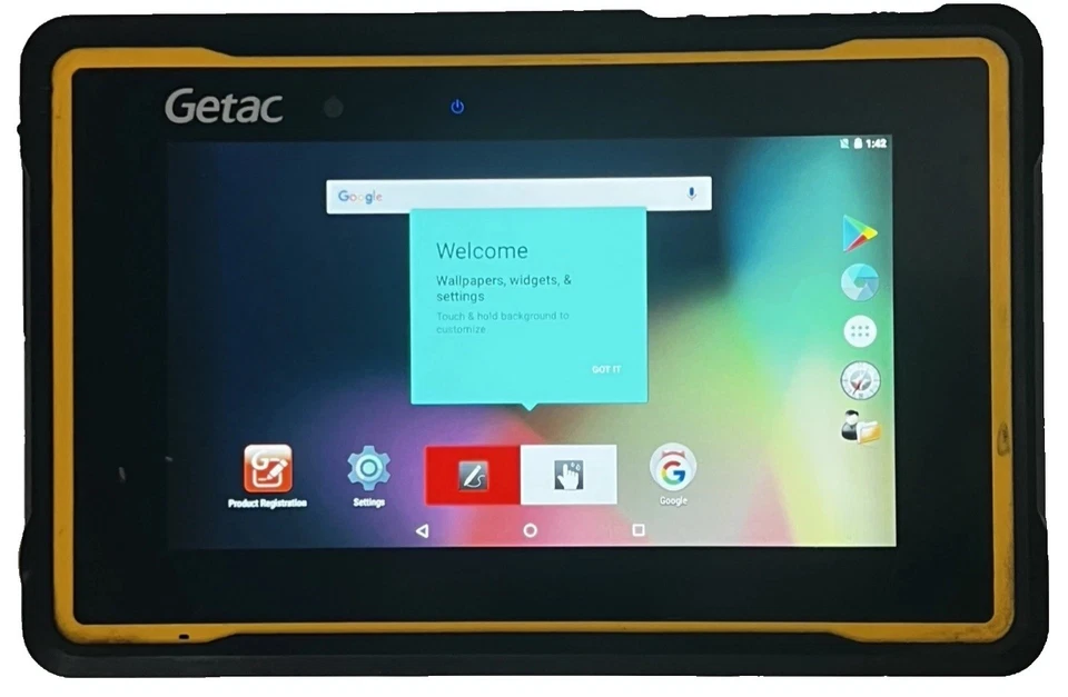 Tablet ANDROID Getac ZX70 7" Pantalla Táctil Totalmente Resistente ATOM X5 32GB eMMC WiFi+LTE Foto 2 de 4