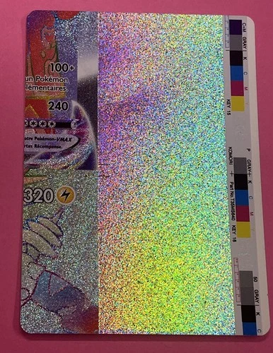 Pokemon Cards, Rebel Clash EB 2 Miscut NFC Flaws Big Folds