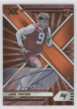 2021 Panini XR Rookies Orange Auto 41/49 Joe Tryon-Shoyinka #128 Auto 0sv5
