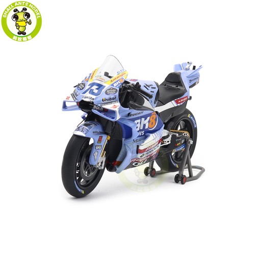 Modellino moto pressofuso 1/12 Kiloworks TEAM BK8 Gresini MOTOGP Ducati SpainGP - Foto 2 di 25