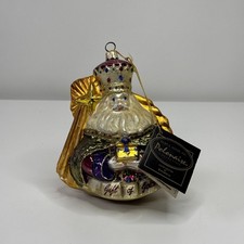 Vtg. Polonaise Kurt Adler Wiseman Gift Of Gol...