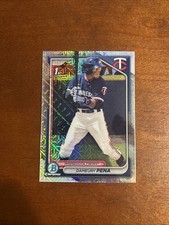 Dameury Pena 2024 Bowman Chrome - RC Prospects 1st Mojo Refractor #BCP-167