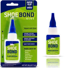 Shoe Glue Professional Grade, Clear, Waterproof, Quick Drying